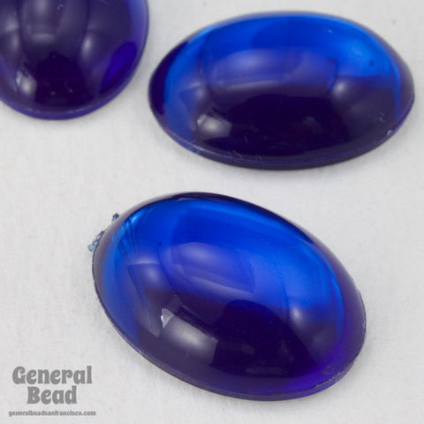 13mm x 18mm Sapphire Oval Cabochon-General Bead