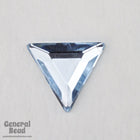 13mm Light Sapphire Faceted Triangle Cabochon-General Bead