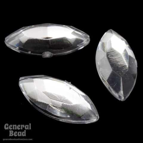 7mm x 15mm Crystal Navette-General Bead