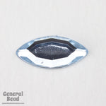 7mmx 15mm Light Sapphire Navette (4 Pcs) #3886-General Bead
