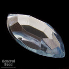 7mmx 15mm Light Sapphire Navette (4 Pcs) #3886-General Bead
