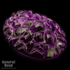 13mm x 18mm Fuchsia Crystalline Oval Cabochon-General Bead