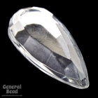 8mm x 18mm Crystal Faceted Teardrop (4 Pcs) #3899-General Bead