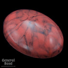 13mm x 18mm Faux Coral Oval Cabochon-General Bead
