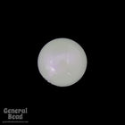 12mm Alabaster White Round Cabochon-General Bead