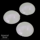 12mm Alabaster White Round Cabochon-General Bead