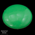 25mm Apple Green Lucite Cabochon-General Bead