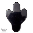35mm x 50mm Black Cactus Blank (2 Pcs) #3973-General Bead