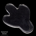 35mm x 50mm Clear Cactus Blank (2 Pcs) #3975-General Bead