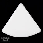 45mm White Wedge Blank-General Bead