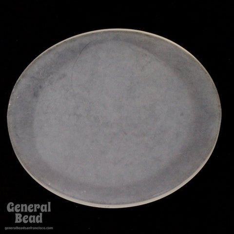 65mm Matte Clear Circle Blank #3983-General Bead