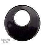 45mm Opaque Black Hoop Blank-General Bead