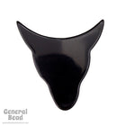 30mm x 35mm Black Steer Head Blank-General Bead