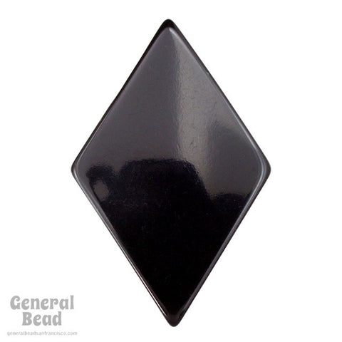 45mm x 68mm Black Rhombus Blank-General Bead