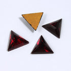 13mm Ruby Red Triangle #XS27-A-General Bead