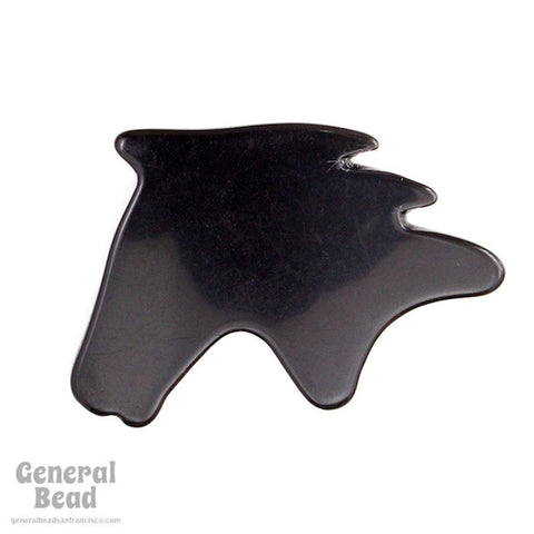 40mm Black Horse Head Blank-General Bead