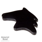 40mm Black Horse Head Blank-General Bead