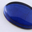 10mm x 14mm Dark Blue Oval Cabochon #XS33-I-General Bead