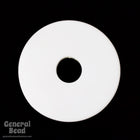 50mm White Donut Blank (4 Pcs) #4036-General Bead