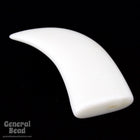 20mm x 40mm White Claw-General Bead