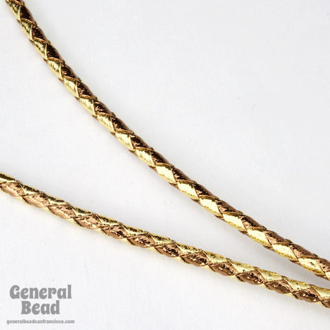 36" Metallic Bronze/Gold Bolo Cord #4052