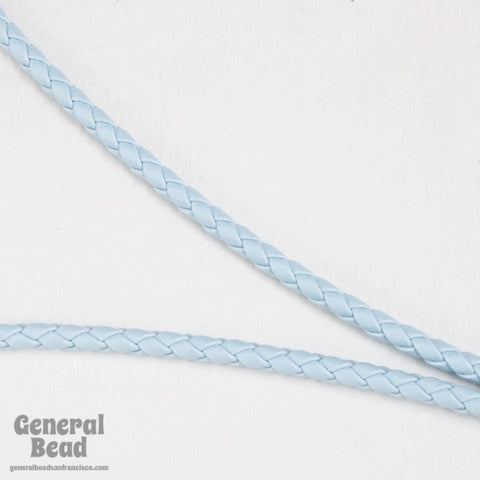 36" Light Blue Bolo Cord-General Bead