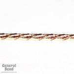 36" Metallic Copper/Gold Bolo Cord #4063