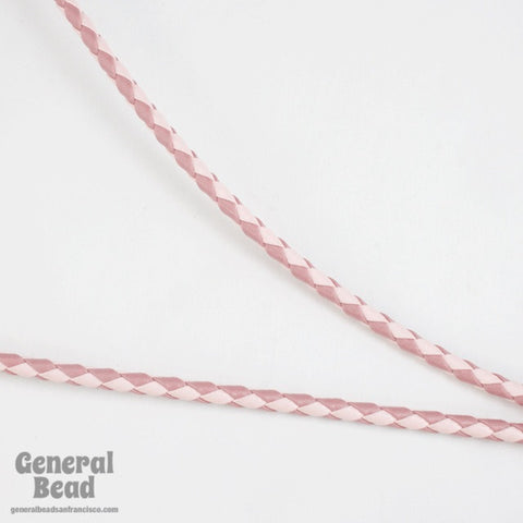36" Pink/Mauve Bolo Cord-General Bead