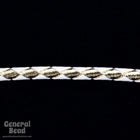 36" White/Metallic Gold Bolo Cord #4068
