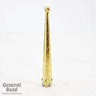 54mm Gold Tone Cone Bolo End (2 Pcs) #4084-General Bead