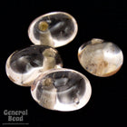 7mm x 10mm Transparent Light Pink Irregular Teardrop (50 Pcs) #4143-General Bead