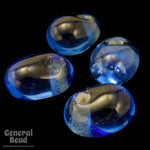 7mm x 10mm Transparent Sapphire Irregular Teardrop (50 Pcs) #4145-General Bead