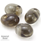 7mm x 10mm Transparent Grey Irregular Teardrop (50 Pcs) #4146-General Bead