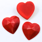 18mm Red Heart Cabochon #XS30-A-General Bead