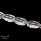 5mm x 9mm Transparent Light Amethyst Flat Oval Bead Strand-General Bead