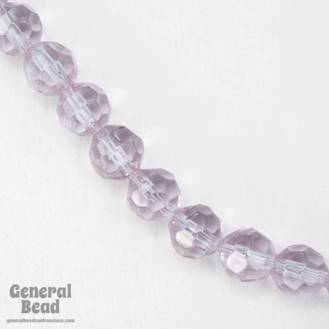 8mm Transparent Color-Shift Alexandrite Faceted Round Bead Strand-General Bead