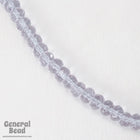 6mm Transparent Color-Shift Alexandrite Faceted Rondelle Strand-General Bead