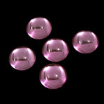 11mm Pink Round Cabochon-General Bead
