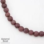 8mm-10mm Handmade Sugar Coated Purple Bead (12 Pcs) #4349-General Bead