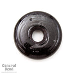 20mm Black Donut (10 Pcs) #4360-General Bead