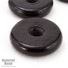 20mm Black Donut (10 Pcs) #4360-General Bead
