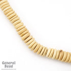 10mm Natural Coconut Shell Disc Strand-General Bead