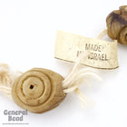 28mm Oval Olive Wood Carved Bead-General Bead