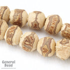 8mm-12mm Rough Wood Bead Strand-General Bead
