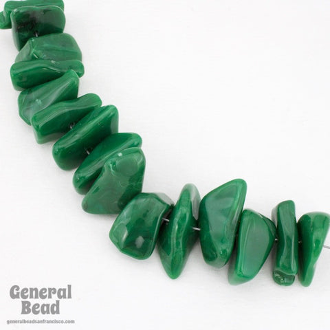 10mm- 20mm Synthetic Malachite Chips-General Bead