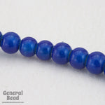 4mm Capri Blue Wonder Bead (100 Pcs) #4422-General Bead