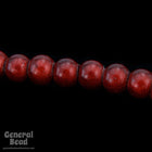 4mm Cranberry Wonder Bead (100 Pcs) #4423-General Bead