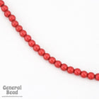 4mm Red Wonder Bead (100 Pcs) #4424-General Bead