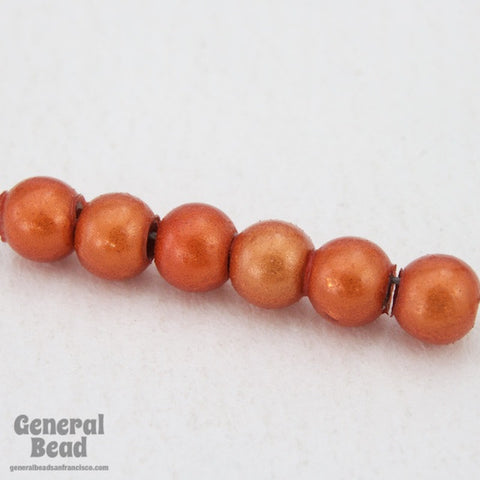 4mm Brown Wonder Bead (100 Pcs) #4425-General Bead