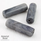 20mm Grey Marble Cylinder Bead-General Bead